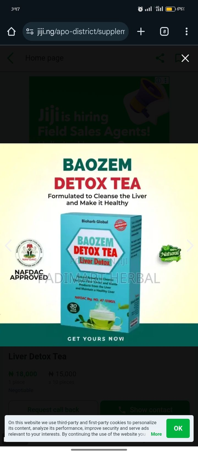 Baozem Detox Tea